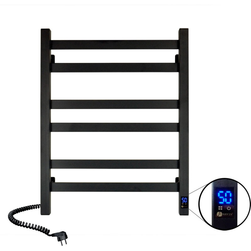 Navin El.rank&scaron;luosčių džiovintuvas Navin Avangard 480*600 Sensor kairė juodas 12-228153-4860