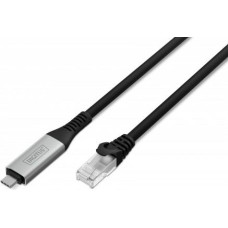 Digitus USB-C - RJ45 cable AK-300601-050-S