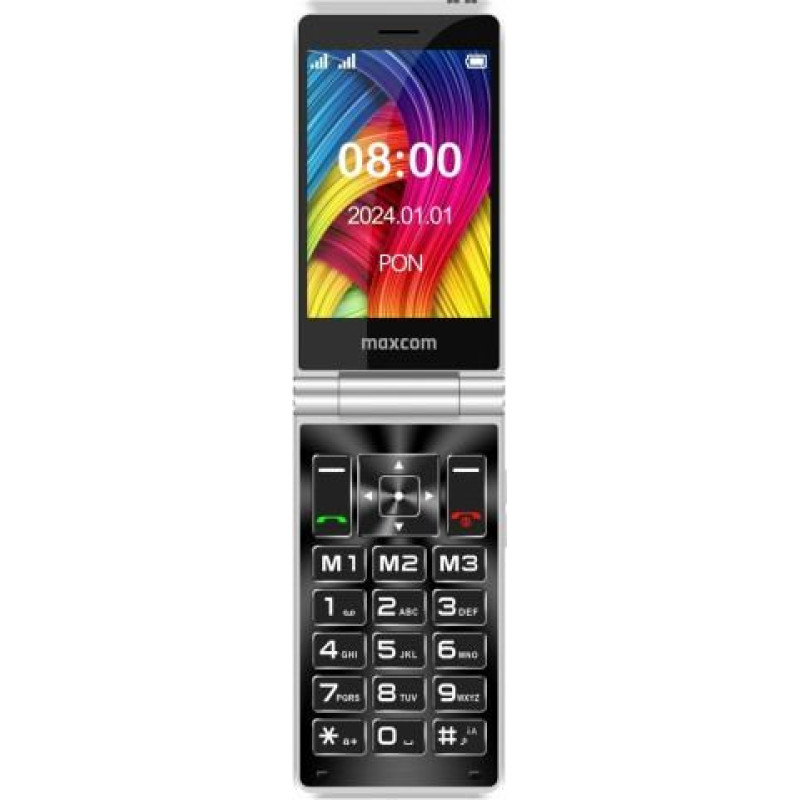 Maxcom Flip phone MM 835L 4G dual sim black