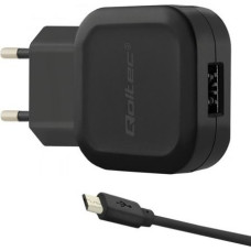 Qoltec Charger 12W 5V 2.4A USB + Micro USB cable
