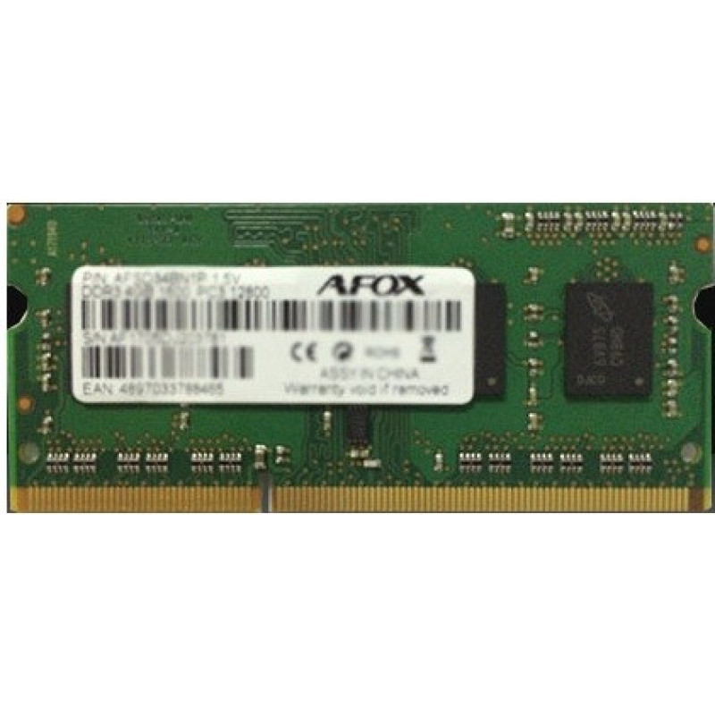 Afox SO-DIMM DDR3 8GB 1 600MHz LV