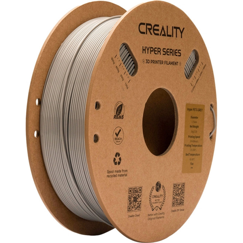 Creality Filament Hyper PETG Creality (Szary)