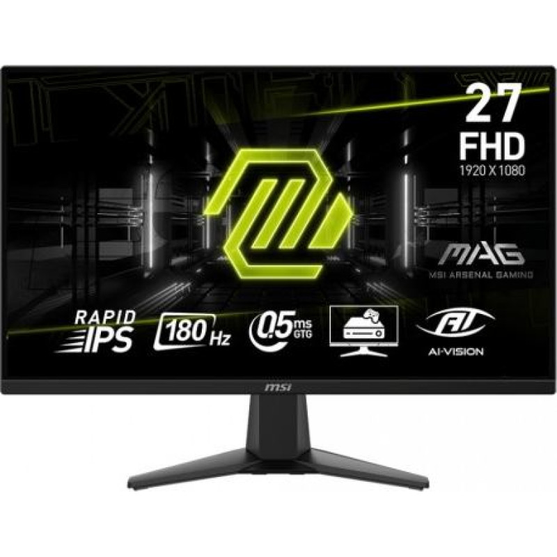 MSI Monitor 27 inches MAG 275F LED/FHD/Flat/180Hz/black