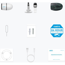 Reolink Go Series G330 Bullet IP security camera Outdoor 2560 x 1440 pixels Wall