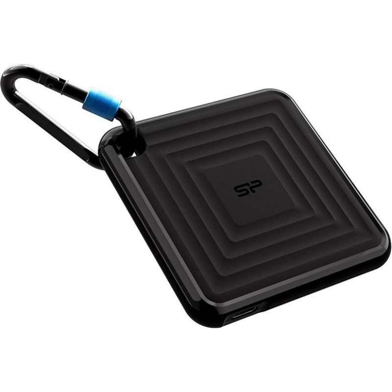 Silicon Power CP60 2 TB USB Type-A to USB Type-C 3.2 Gen 2 (3.1 Gen 2) Black