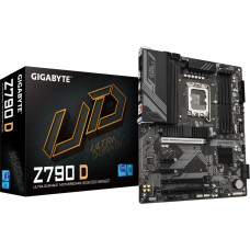 Gigabyte Z790 D Motherboard - Supports Intel Core 14th Gen CPUs, 12+1+１ Phases Digital VRM, up to 7600MHz DDR5 (OC), 3xPCIe 4.0 M.2, 2.5GbE LAN, USB 3.2 Gen 2