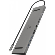 Icybox ICY BOX IB-DK2106a-CPD 11 w 1, 3x Video output