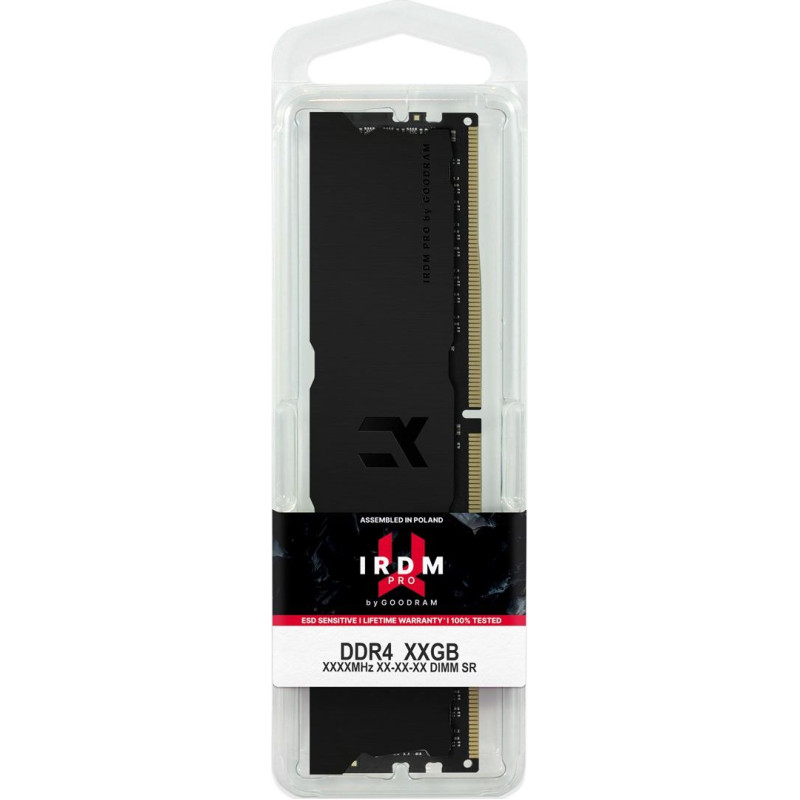Goodram IRP-K3600D4V64L18/64GDC IRDM DEEP BLACK memory module 64 GB 2 x 32 GB DDR4