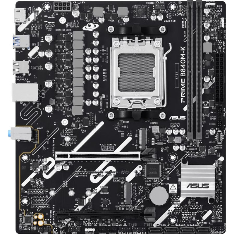 Asus PRIME B840M-K AMD B840 Socket AM5 micro ATX