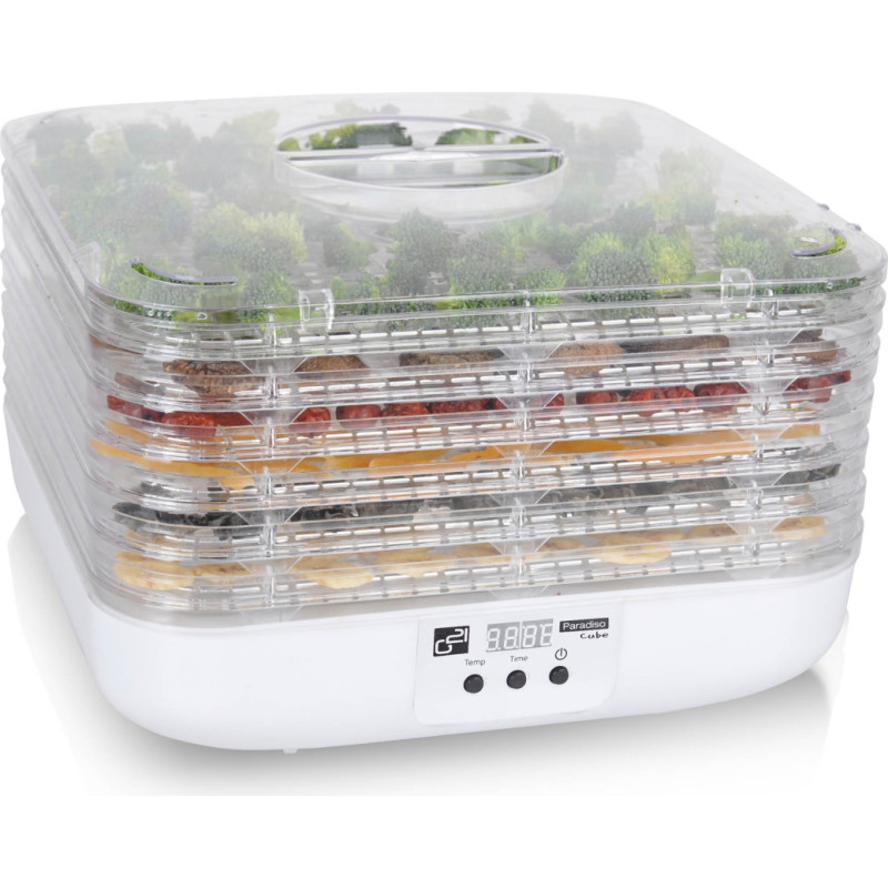 G21 Puuviljade ja marjade kuivati, Paradiso Cube, valge, 6008122.