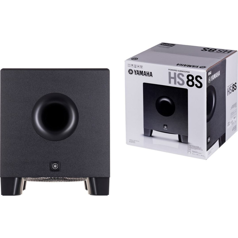 Yamaha HS8S subwoofer Black 150 W