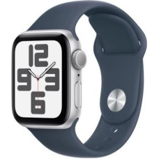 Apple Watch series 10 GPS 46mm silver alu case, denim sport band M/L EU MWWM3
