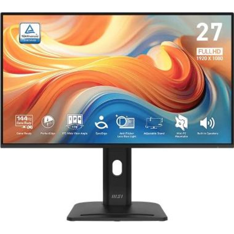 MSI Monitor PRO MP275PG E14 27 inches/LED/FHD/FLAT/144Hz/Black