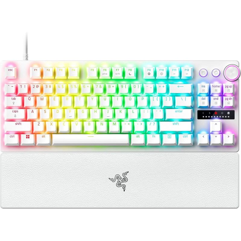 Razer Huntsman V3 Pro Tenkeyless White, US