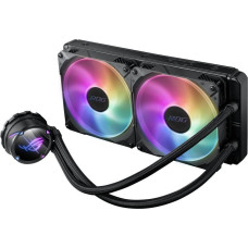 Asus ROG STRIX LC II 280 ARGB Protsessor K&otilde;ik-&uuml;hes vedelikujahuti 14 cm Must 1 tk