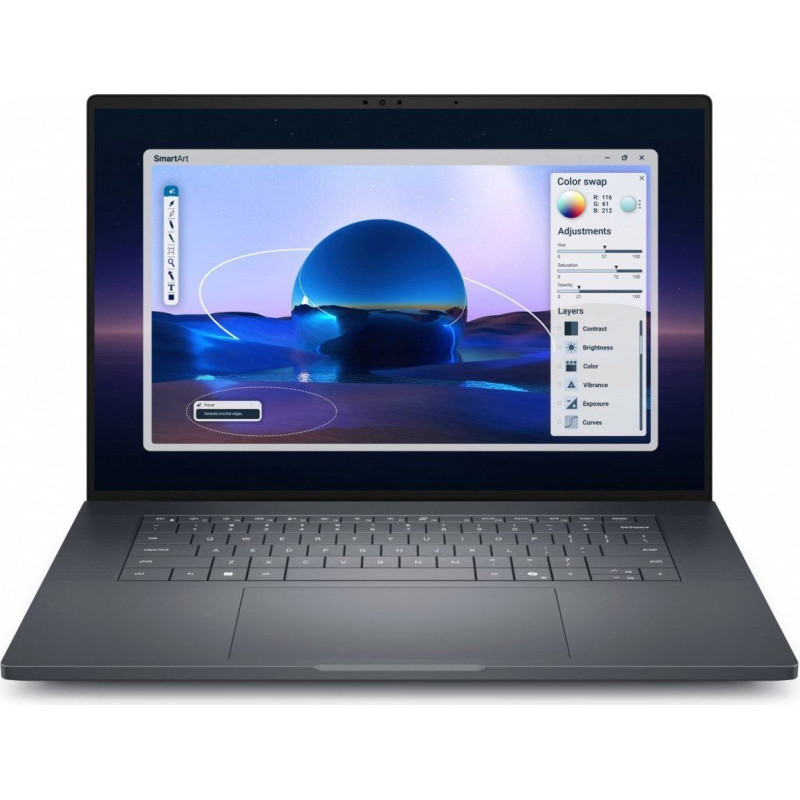 Dell Stacja robocza Dell Pro Max 16 Premium MA16250 W11P U7-265H|32GB|1TB|RTX PRO 1000Blackwell 8GB GDDR7|FgrPr|Cam&Mic|WLAN+BT|16.0 FHD+|6C|vPro/3YPS