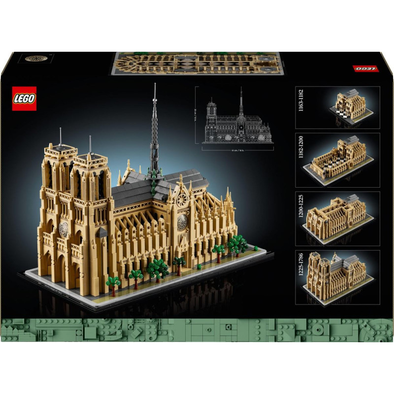 Lego Architecture 21061 Notre-Dame w Paryżu