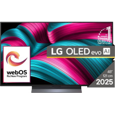 LG OLED evo AI OLED48C51LA TV 121.9 cm (48") 4K Ultra HD Smart TV Wi-Fi Black