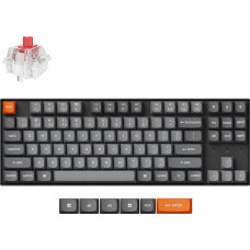 Keychron K8 MAX, Keychron Super Red Switch, Wireless, Black, US