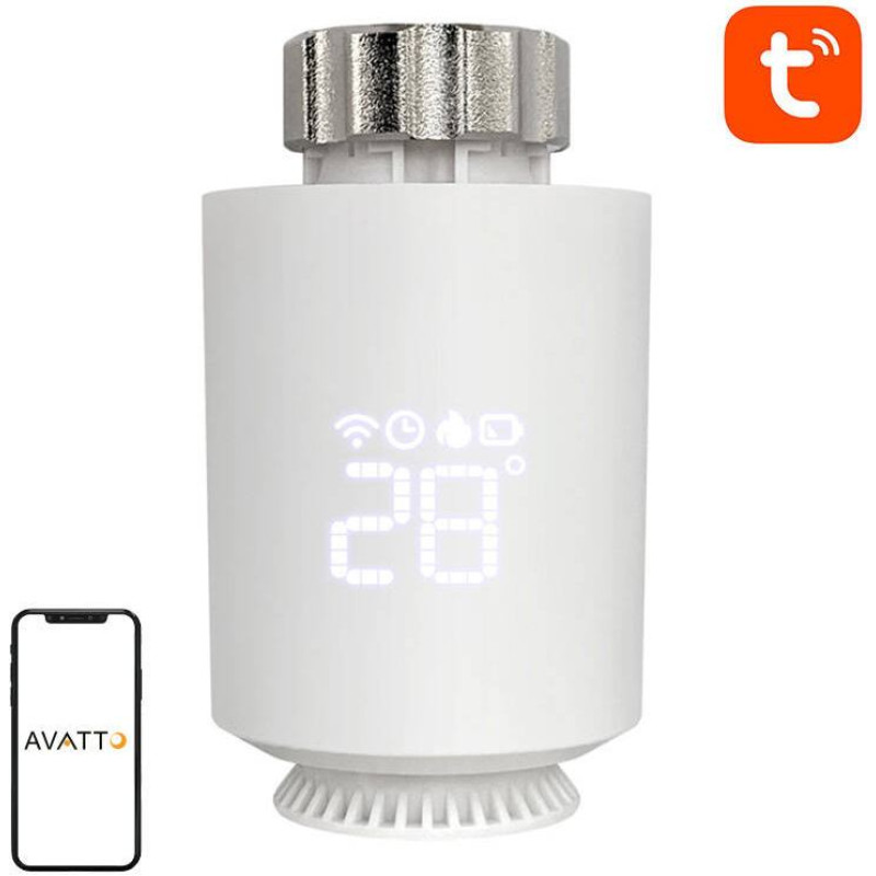 Avatto Smart Thermostat Radiator Valve Avatto TRV06 Zigbee 3.0 TUYA