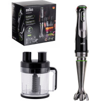 Braun MultiQuick 9 MQ 9195XLI 2 L Immersion blender 1200 W Black, Stainless steel