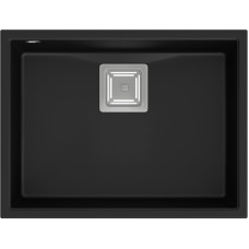Quadron Plautuvė Quadron DAVID 50 HQD5542U7-BS, 550x420x225 anglies juoda/plieno
