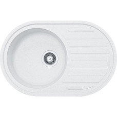 Franke Plautuvė FRANKE Ronda ROG 611-77, 114.0029.529, balta, užkem&scaron;amas ventilis