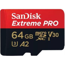 Sandisk Extreme Pro microSDXC 64GB 200/90 MB/s A2 V30