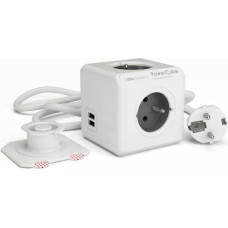 Allocacoc PowerCube USB Extended 3m 2404 Grey