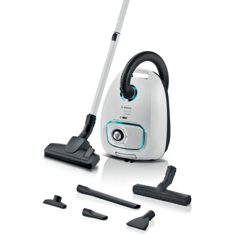 Bosch Serie 4 BGB41HYG1H 600 W white bagged vacuum cleaner