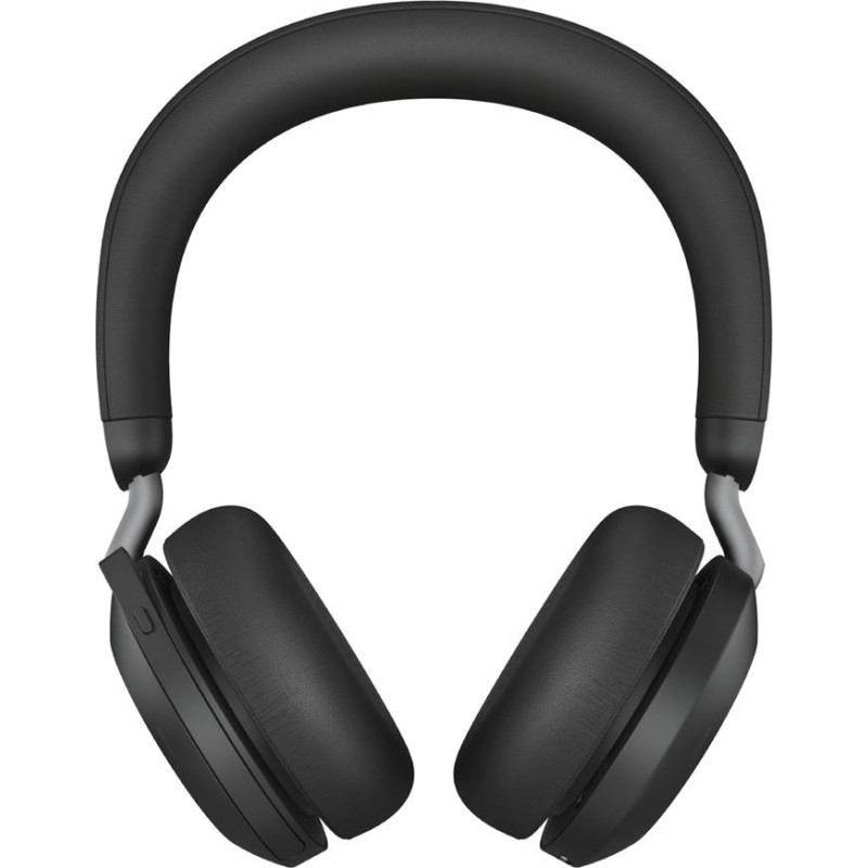 Jabra Evolve2 75 MS Link380c - wireless over-ear headphones with active noise cancellation, black