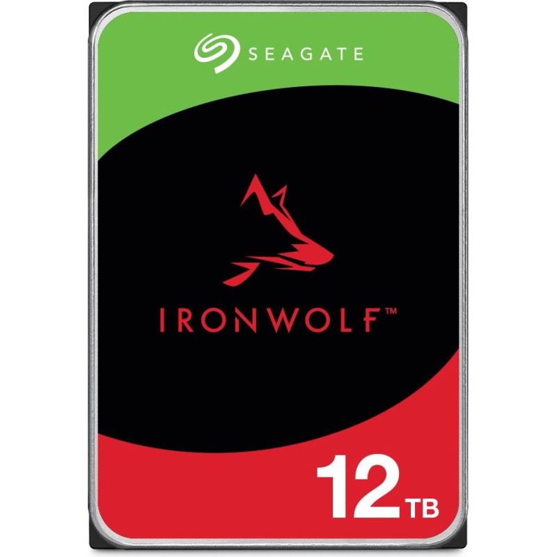 Seagate IronWolf internal hard drive 12 TB 256 MB 3.5" Serial ATA III (ST12000VN0008)