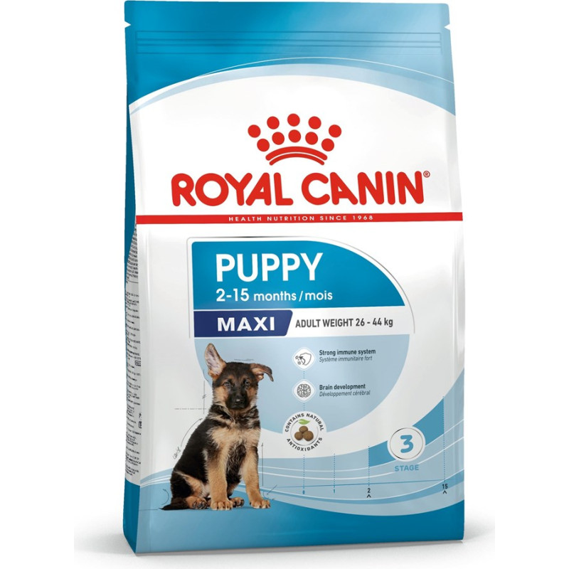 Royal Canin Maxi Puppy 15 kg Rice, Vegetable
