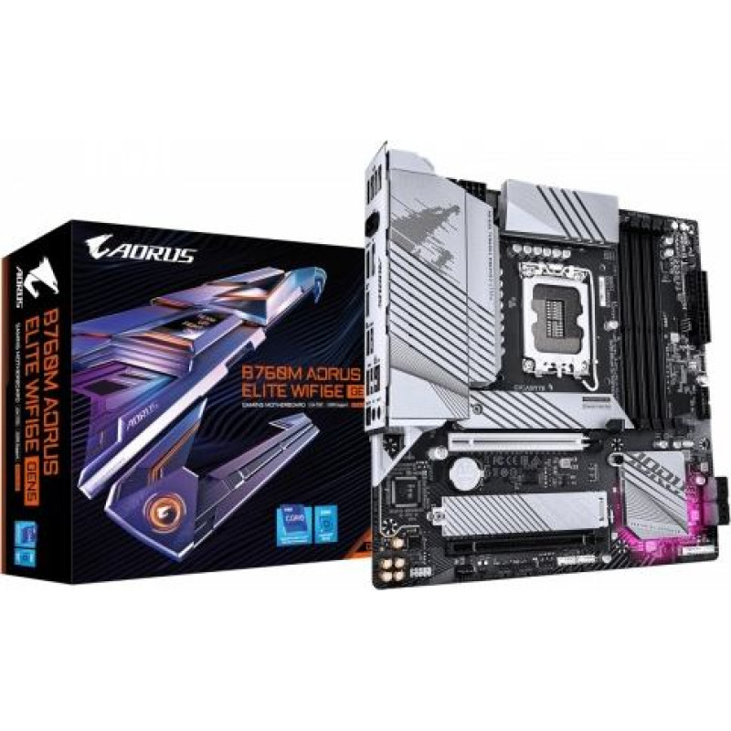 Gigabyte Motherboard B760M AORUS ELITE WIFI6 GEN5 S1700 4DDR5 mATX