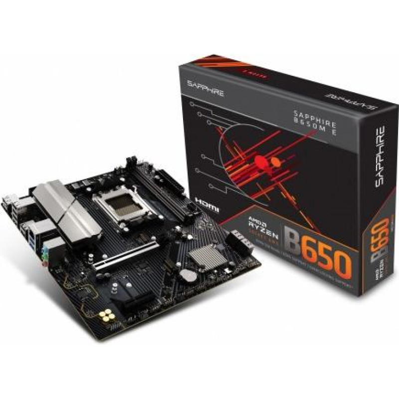 Sapphire Technology Motherboard B650M-E AM5 2DDR5 mATX