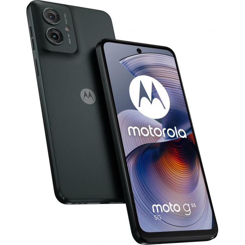 Motorola moto g55 5G 16.5 cm (6.49") Dual SIM Android 14 USB Type-C 8 GB 256 GB 5000 mAh Grey