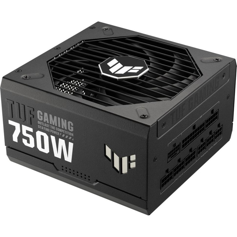 Asus TUF Gaming 750W Gold toiteallika komponent 20+4 pin ATX ATX Must