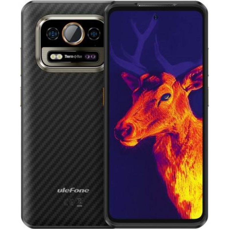 Ulefone Smartphone Armor 25T 4G 8/256GB IP69K thermovision Frost Black