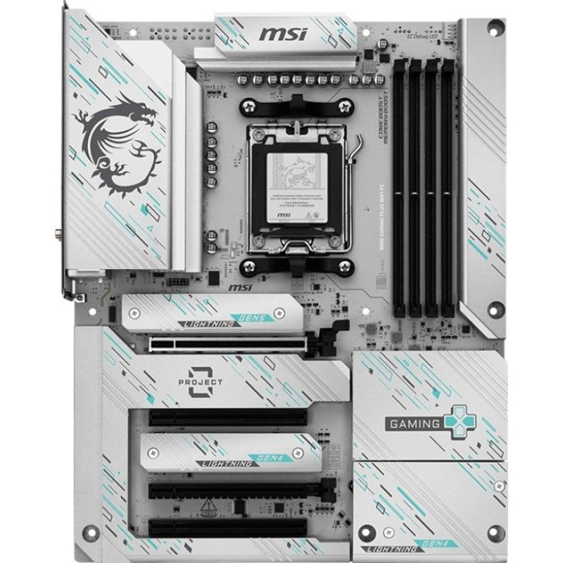 MSI B850 GAMING PLUS WIFI PZ motherboard