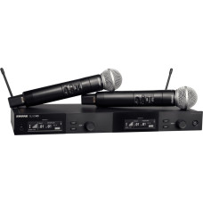 Shure SLXD24DE/SM58-G59 - dual digital wireless system with two transmitters/handheld microphones