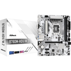 Asrock B760M-HDV/M.2 motherboard Intel B760 LGA 1700 micro ATX