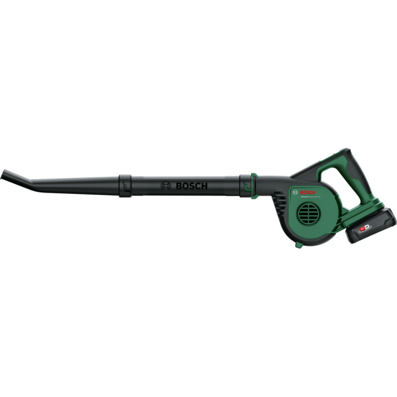 Bosch Juhtmeta lehepuhur UniversalLeafBlower 18V-130, 1x2,5Ah, AL 1820 CL, 06008A0600