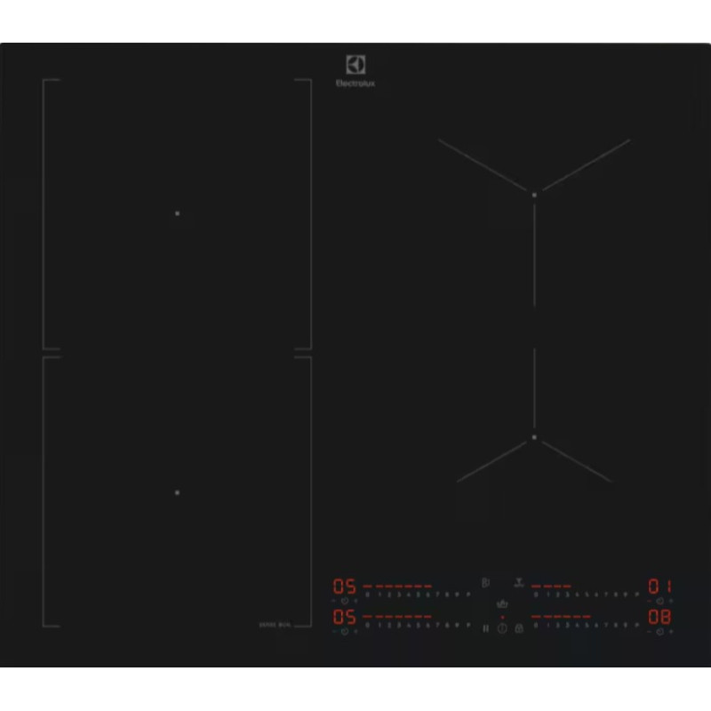 Electrolux Built-in induction hob 700 series, SaphirMatt SE, SenseBoil, Hob2Hood, EIS62453I