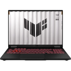 Asus TUF Gaming A16 FA608UM-R7165 AMD Ryzen&trade; 7 260 Laptop 40.6 cm (16") WUXGA 16 GB DDR5-SDRAM 512 GB SSD NVIDIA GeForce RTX 5060 Wi-Fi 6E (802.11ax) NoOS Black, Grey