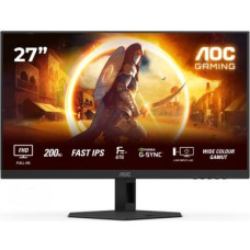 AOC Monitor 27G4HRE 27 inches Fast IPS 200Hz HDMIx2 DP Speaker