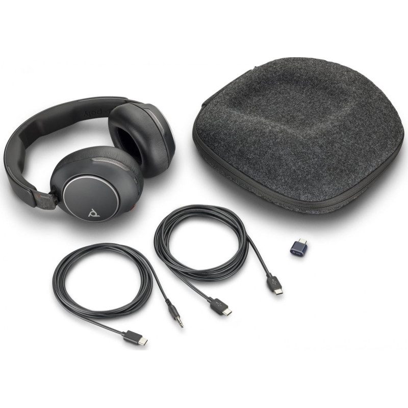 Poly Słuchawki Poly Voyager Surround 80 UC (8G7T9A) czarne