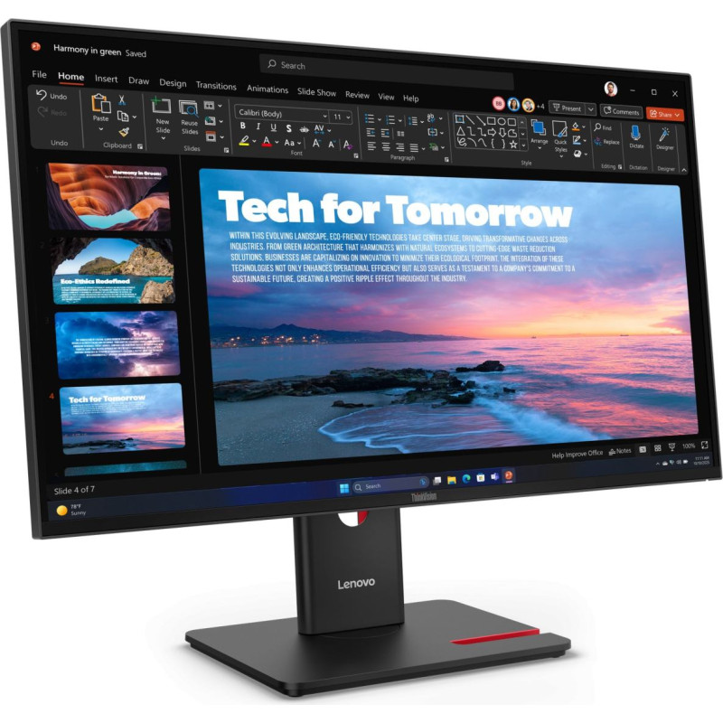 Lenovo Monitor Lenovo ThinkVision T27QD-40 (64AAGAT2EU)