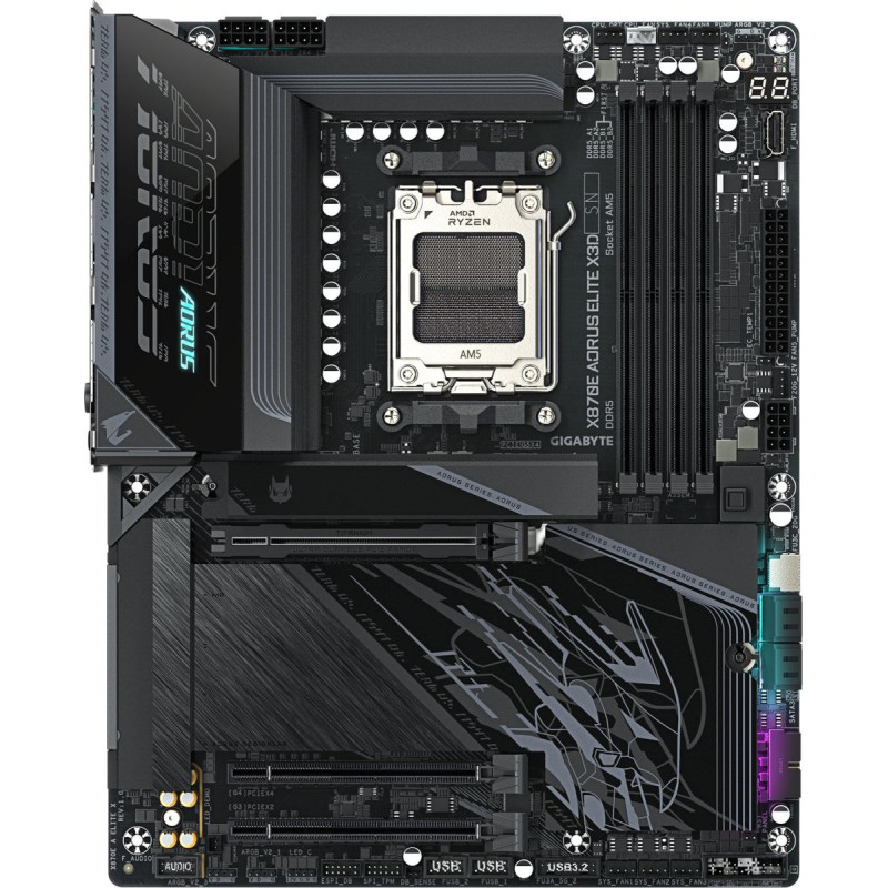 Gigabyte Płyta gł&oacute;wna Gigabyte X870E AORUS ELITE X3D