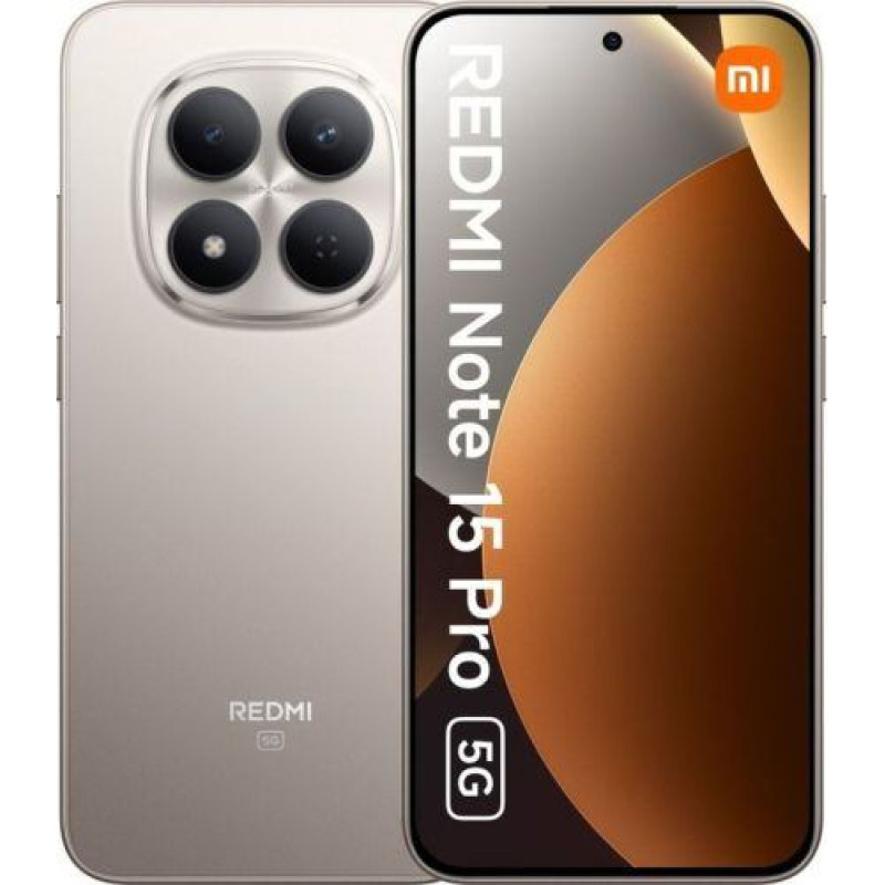 Xiaomi Redmi Note 15 Pro 5G 8GB RAM 256GB No Charger Titanium EU MZB0LZLEU