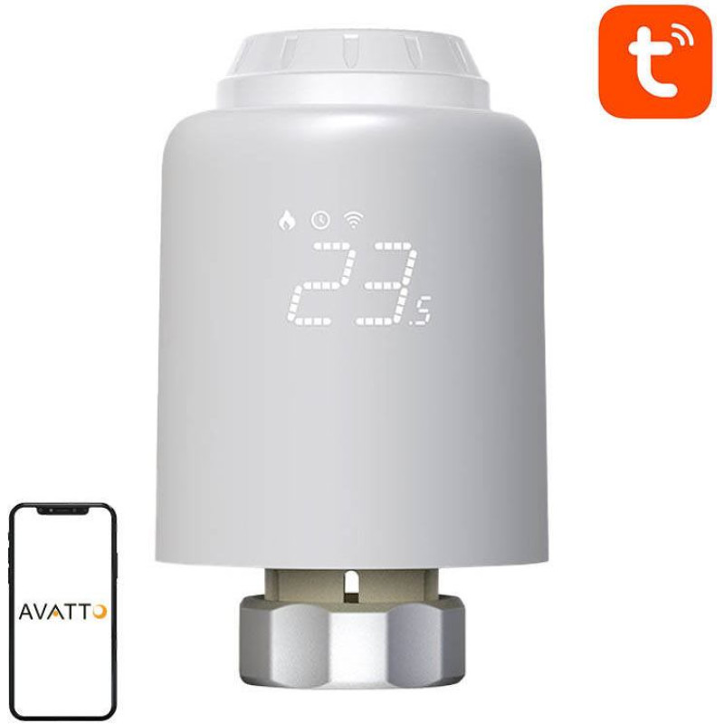 Avatto Smart Thermostat Radiator Valve Avatto TRV07 Zigbee 3.0 TUYA